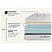 Kit Rete E Materasso Matrimoniale Balmoral 200 X 200cm - Spessore : 24cm - Memory Foam - Rigido - Foto miniatura 4