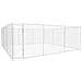 Canile Da Esterno In Acciaio Zincato 570x570x185 Cm - Foto miniatura 2