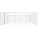 Canile Da Esterno In Acciaio Zincato 570x570x185 Cm - Foto miniatura 1