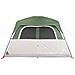 Tenda Familiare Cabina per 6 Persone Verde Impermeabile - Foto miniatura 5