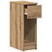 Comodini con Cassetto 2 pz Rovere Artigianale 20x36x60 cm - Foto miniatura 6
