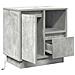 Armadio da Notte con 2 pcs Grigio cemento 50 x 34.5 x 50 cm. - Foto miniatura 7