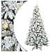 Albero di Natale Artificiale con Rami Pieghevoli Bianco 240 cm - Foto miniatura 1