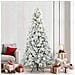 Albero di Natale Artificiale con Rami Pieghevoli Bianco 240 cm - Foto miniatura 2