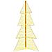 Albero di Natale con 160 LED Bianco caldo 150 cm PET - Foto miniatura 2
