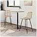 Sedia da Bar 2 pcs Naturale 44,5 x 54,5 x 97,5 cm - Foto miniatura 3