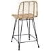 Sedia da Bar 2 pcs Naturale 44,5 x 54,5 x 97,5 cm - Foto miniatura 7