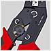 Pinza A Cricchetto Per Terminali - Strumento Di Crimpatura Isolato - Foto miniatura 6
