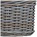 Cestino per Piante con archiviazione 2 pcs Grigio Rattan Kubu - Foto miniatura 8