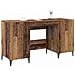 Scrivania Legno vecchio 140 x 50 x 75 cm Legno multistrato - Foto miniatura 3