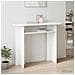 Tavolo consolle Bianco 100 x 39,5 x 75 cm Legno ingegnerizzato - Foto miniatura 2
