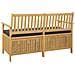 Panchina con contenitore con cuscino con porta 148 x 63 x 84 cm - Foto miniatura 5