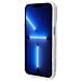 Guess Guhmp14xhtrmb Custodia Per Iphone 14 Pro Max 6,7 Blu /blu Con Outline In Metallo Magsafe - Foto miniatura 2