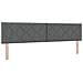 Letto box spring con materasso Grigio Scuro 200 x 200 cm - Foto miniatura 5