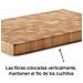 60485 - Tagliere in legno di gomma 53x3,5x4 cm - Foto miniatura 3