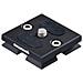Piastra di Rilascio per Treppiede 3.8 x 3.8 x 1 cm Nero 40390-EU - Foto miniatura 1
