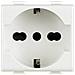 Am5440/16 Presa Shuko 10/16a 250 V Ac 2p Bianco - Matix - Foto miniatura 2