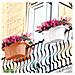 Balconetta Doppia 'klunia' - Cm 40 X 19,8 X 18,5 Lt. 7 Terracotta - Foto miniatura 2