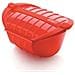 Astuccio Cottura Alto 3-4 Persone, Rosso - Foto miniatura 1