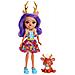 Fxm75 - Enchantimals - Bambola Con Cucciolo Serie 1 - Danessa Con Cerbiatto - Foto miniatura 1