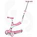 On & Go Scribble Monopattino Per Bambini 5in1 Monopattino Con Sedile Pedali In Gomma All'e Morbida Grande Scooter Ruote 3 Per Bambini Età Da 1 A 5 Anni Max 50 Kg Colore Rosa 28575 - Foto miniatura 1