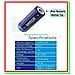 Batteria Litio Ricaricabile 26650 Pila 5200mah 3,6v Con Protezione Termica E Polo Rialzato Per Torce Led - Foto miniatura 2