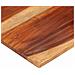 Piano Tavolo in Legno Massello di Acacia 15-16 mm 60x90 cm - Foto miniatura 3