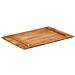 Piano Tavolo in Legno Massello di Acacia 15-16 mm 60x90 cm - Foto miniatura 8