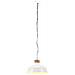 Lampada a Sospensione Industriale 58 cm Bianca E27 - Foto miniatura 2