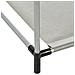 Scaffale Quattro Vani In Metallo E Sintetico Grigio Cube 68,5x34,5x H70 Cm - Foto miniatura 3