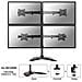 Supporto da Scrivania NM-D335D4BLACK per 4 Monitor LCD /LED /TFT - Foto miniatura 1