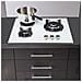 Piano Cottura AV635HWH a Gas 3 Fuochi Gas Colore Bianco - Foto miniatura 2