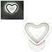 Applique Led Cuore In Vetro A Parete Lampada Luce Bianca 6500k 6 W - Foto miniatura 1