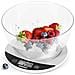 Ks3000 Bilancia Da Cucina | Bilancia Ad Alta Precisione Con Display Digitale | Portata 1g / 5 Kg Con Ciotola Da 2 L | Piattaforma Argento E Bianca | Funzione Tara | Ideale Per Cucina E Pasticceria - Foto miniatura 1
