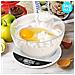 Ks3000 Bilancia Da Cucina | Bilancia Ad Alta Precisione Con Display Digitale | Portata 1g / 5 Kg Con Ciotola Da 2 L | Piattaforma Argento E Bianca | Funzione Tara | Ideale Per Cucina E Pasticceria - Foto miniatura 3