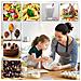 Ks3000 Bilancia Da Cucina | Bilancia Ad Alta Precisione Con Display Digitale | Portata 1g / 5 Kg Con Ciotola Da 2 L | Piattaforma Argento E Bianca | Funzione Tara | Ideale Per Cucina E Pasticceria - Foto miniatura 5