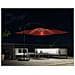 Solenzara Ombrellone Decentrato Con Led Terracotta 3 X 3 M - Foto miniatura 11