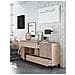 Credenza Waco, Madia Moderna A 2 Ante, Buffet Da Soggiorno, Mobile Porta Tv, Madia Con Piedini Per Salotto, 151x41h80 Cm, Rovere - Foto miniatura 3
