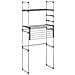 Scaffale Per Lavatrice 77x52x192 Cm In Alluminio - Foto miniatura 3