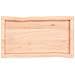 Piano per Tavolo 80x40x (2-6) cm Rovere Non Trattato Bordi Vivi - Foto miniatura 3