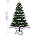 Albero Natale Artificiale Incernierato Con Neve Fioccata 210 Cm - Foto miniatura 9