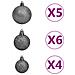 Albero Natale Artificiale 150 Led Palline E Neve Fioccata 150cm - Foto miniatura 8