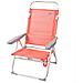 Sedia Pieghevole Aktive Flamingo Corallo 48 X 99 X 57 Cm (4 Unità) - Foto miniatura 5