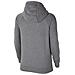 Felpa Con Cappuccio Full Zip Cw6955-071 Donna Taglia M Colore Grigio Scuro - Foto miniatura 2