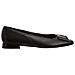 Coco Ballerinas Ballerine Pelle Scarpe Donna Nero Eu 39, 7-101020 0100 - Foto miniatura 2