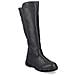 Black Casual Closed Boots Stivaletti Sintetico E Tessile Scarpe Donna Nero Eu 36, X3451-01 - Foto miniatura 1
