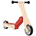 Monopattino per Bambini 2 in 1 Rosso - Foto miniatura 1