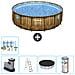 Piscina Fuori Terra - In Giro - 488x122 Cm - Bruin - Include Accessori Coordinati Cb29 - Foto miniatura 1