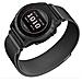 Cinturino Per Orologio In Metallo Milanese A Sgancio Rapido Per Garmin Fenix 7x Pro /fenix 58 Black 26 Millimetri - Foto miniatura 3