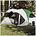 Tenda Familiare Cabina per 6 Persone Verde Impermeabile - Foto miniatura 1
